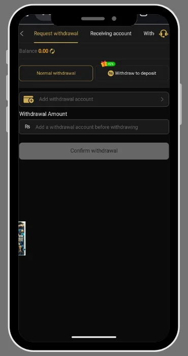 UK999 Game withdraw