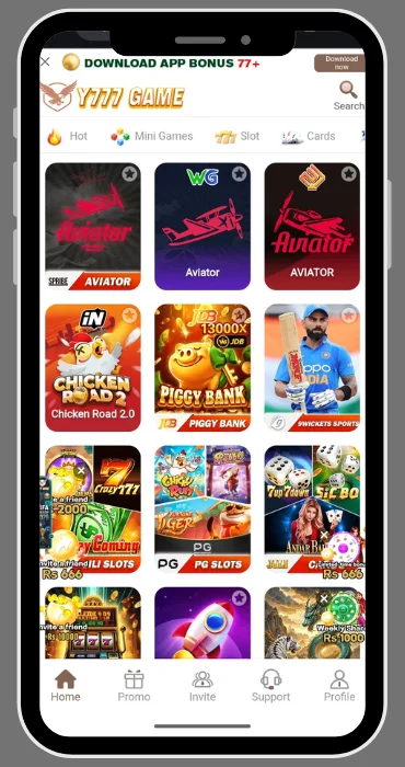 Y777 Game Interface