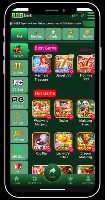 88B Bet Game interface