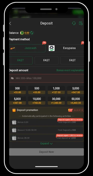 Jeeto999 Deposit